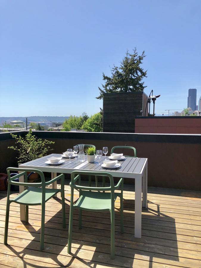 Central Modern Home With Rooftop Seattle Ngoại thất bức ảnh
