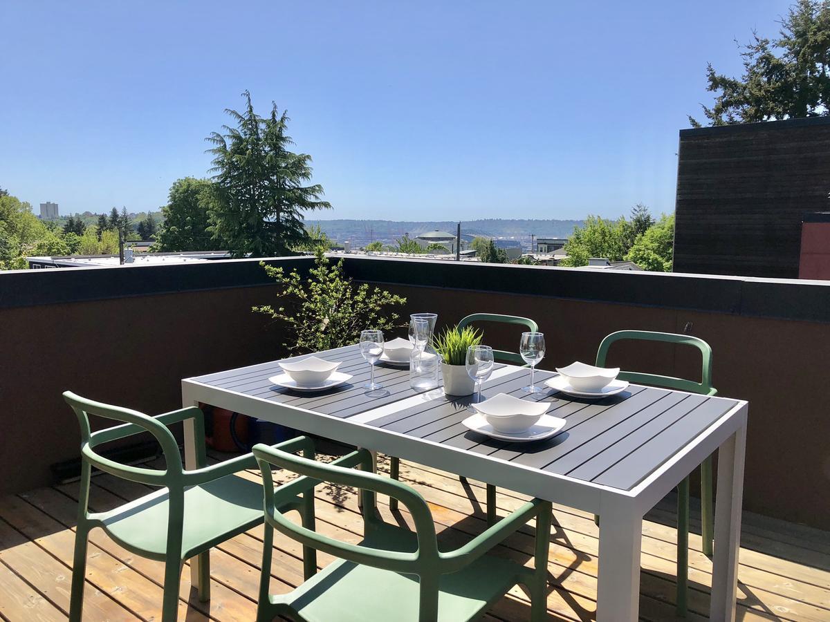 Central Modern Home With Rooftop Seattle Ngoại thất bức ảnh